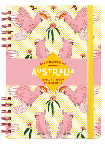 All Wrapped Up Australia: Alice Oehr Spiral Notebook