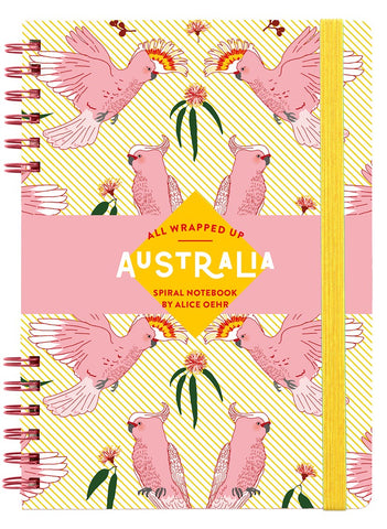 All Wrapped Up Australia: Alice Oehr Spiral Notebook