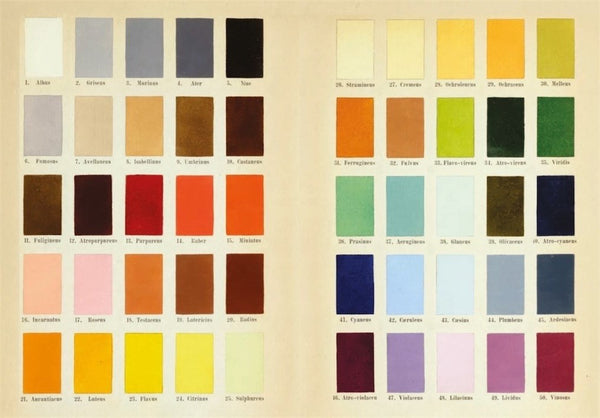 Vintage Colour Palettes: A Little Sticker Book