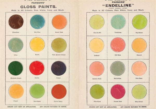 Vintage Colour Palettes: A Little Sticker Book