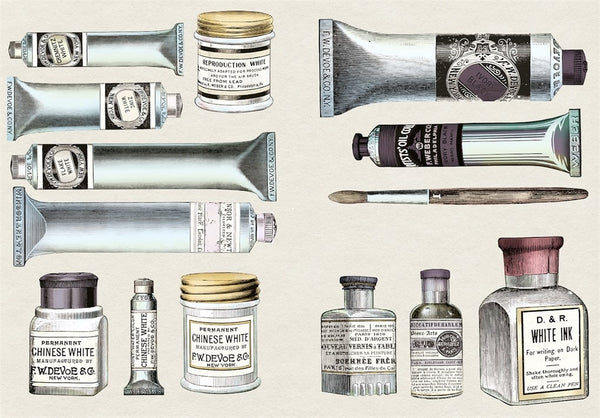 The Artist's Studio: A Little Sticker Book