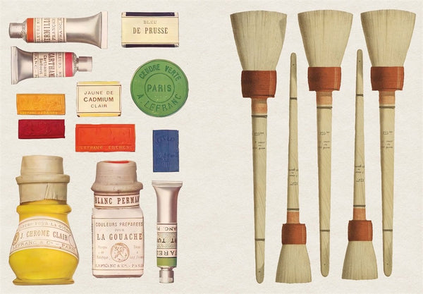 The Artist's Studio: A Little Sticker Book
