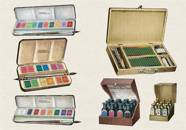 The Artist's Studio: A Little Sticker Book