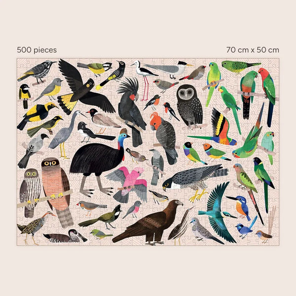 Australian Birds 500 Piece Jigsaw Puzzle