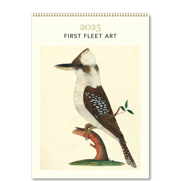 First Fleet Art George Raper Medium 2025 Wall Calendar