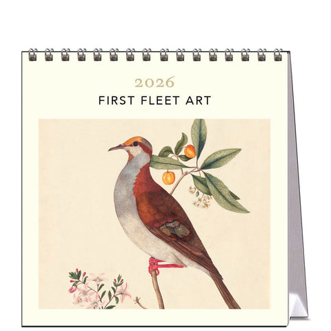 First Fleet Art George Raper 2026 Desk Calendar