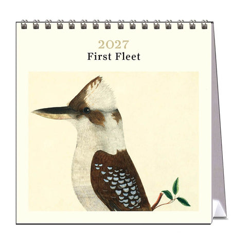First Fleet Art George Raper 2027 Desk Calendar