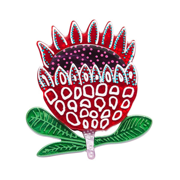 Erstwilder x Lauren Rogers Prophetic Protea Brooch