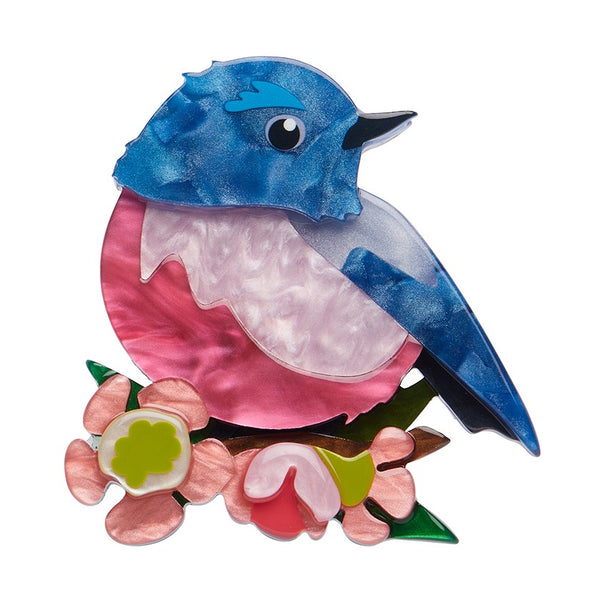 Erstwilder Riley the Robin Brooch