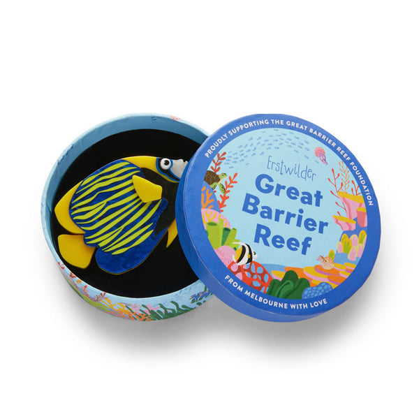 Erstwilder Emperor Angelfish Brooch