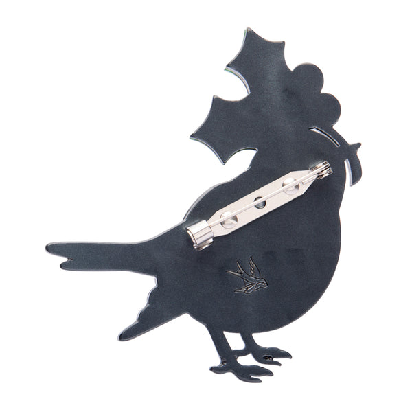 Erstwilder Ruby the Robin Brooch