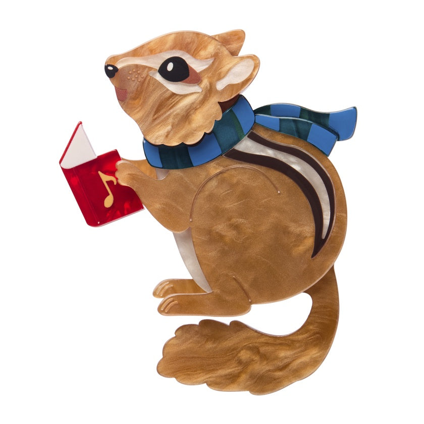 Erstwilder Charlie the Chipmunk Brooch