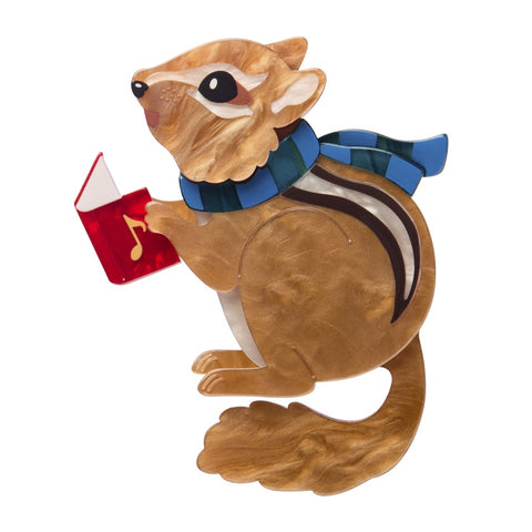 Erstwilder Charlie the Chipmunk Brooch