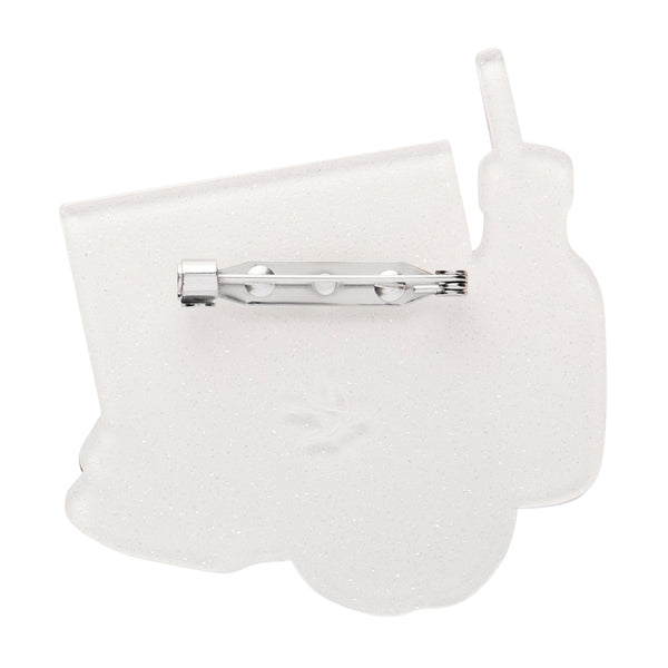 Erstwilder Midnight Snack Station Brooch