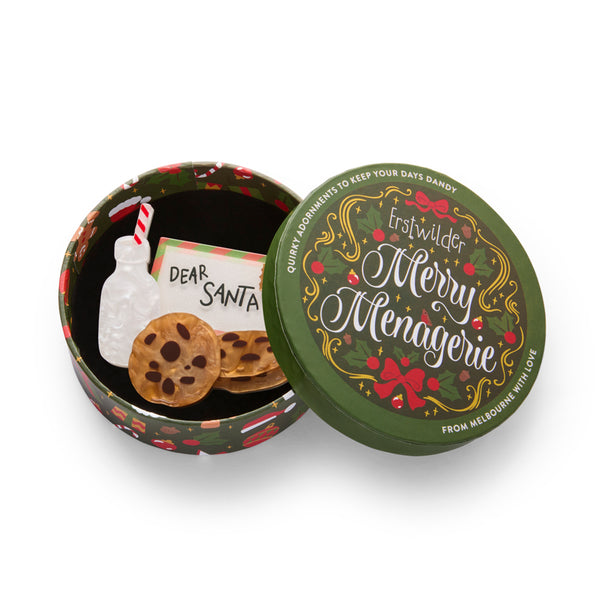 Erstwilder Midnight Snack Station Brooch