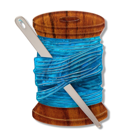 Erstwilder Thread the Needle Brooch