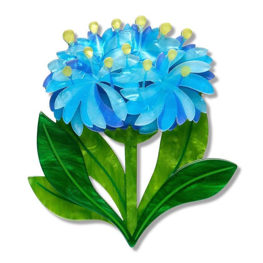 Erstwilder x RBGV Blue Pincushion Brooch