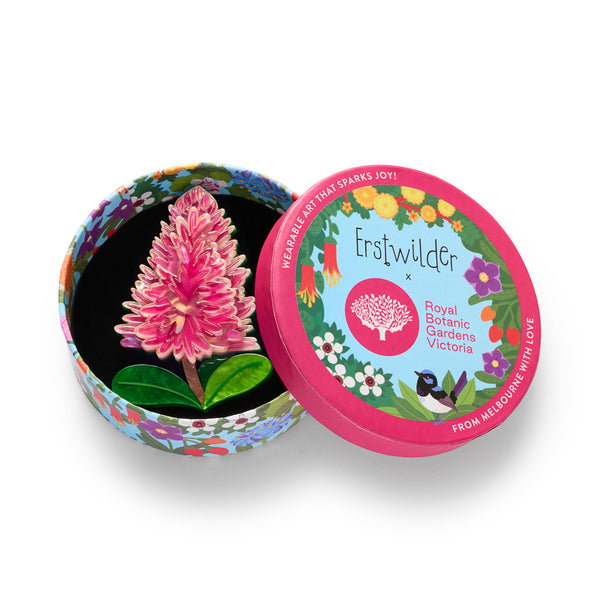 Erstwilder x RBGV Pink Mulla Mulla Brooch