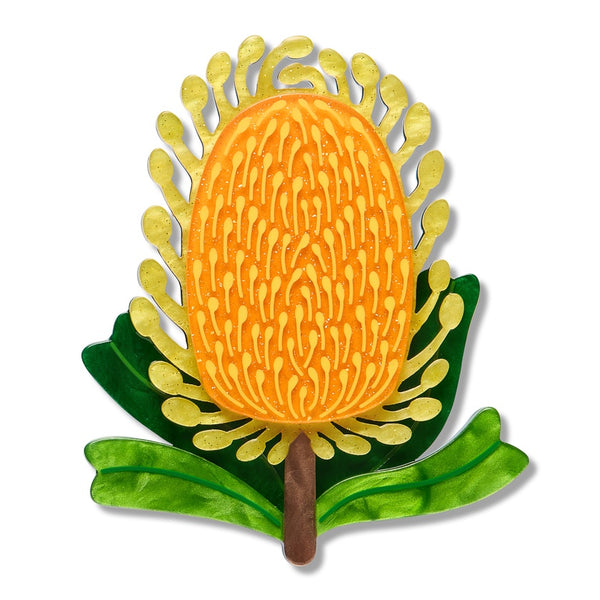 Erstwilder x RBGV Mountain Banksia Brooch