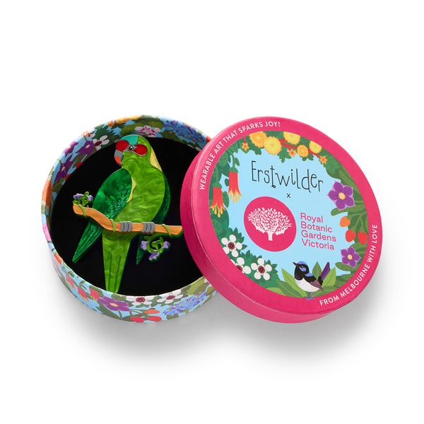 Erstwilder x RBGV Musk Lorikeet Brooch