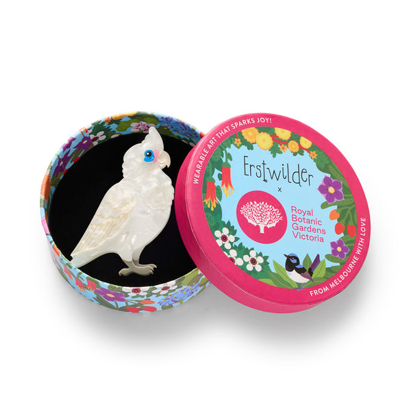 Erstwilder x RBGV Little Corella Brooch