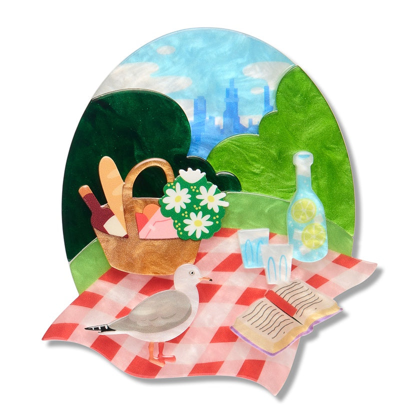 Erstwilder x RBGV A Royal Garden Picnic Brooch