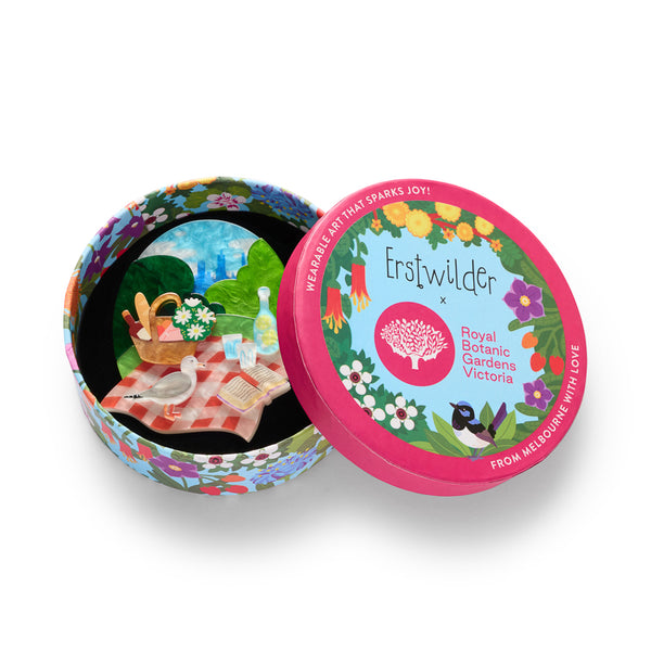 Erstwilder x RBGV A Royal Garden Picnic Brooch