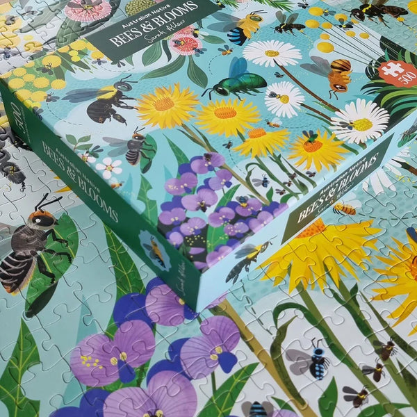 Bees & Blooms 500 Piece Jigsaw Puzzle