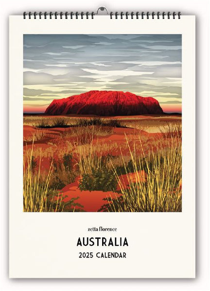 Australia 2025 Wall Calendar