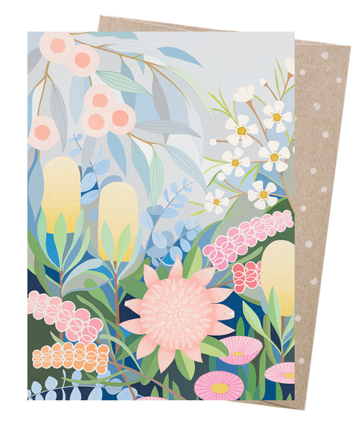 Bush Florals Assorted Cards 8 Pack