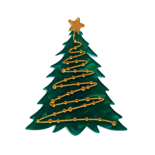 Erstwilder Christmas Tree Mini Brooch