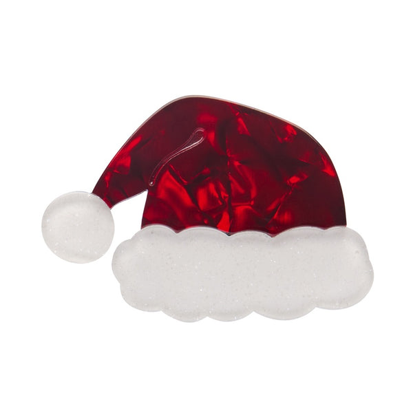 Erstwilder Santa's New Hat Mini Brooch