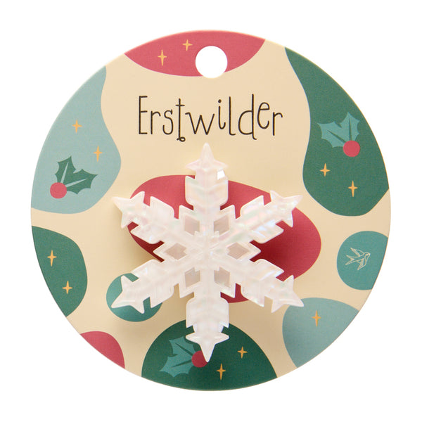 Erstwilder Snowflake Mini Brooch