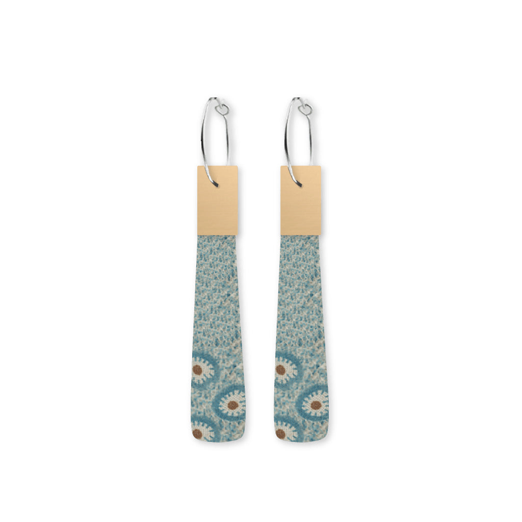 Petals and Thread Beacon Hoop Earring