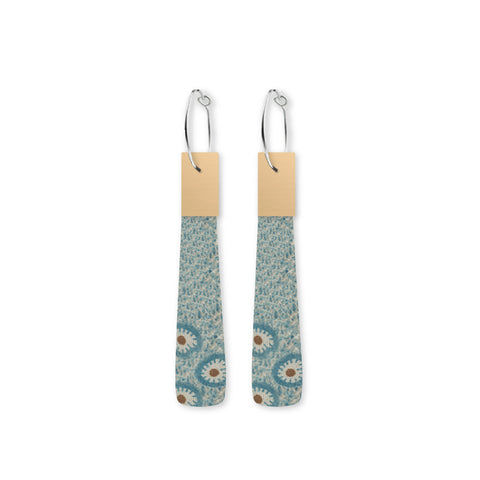 Petals and Thread Beacon Hoop Earring