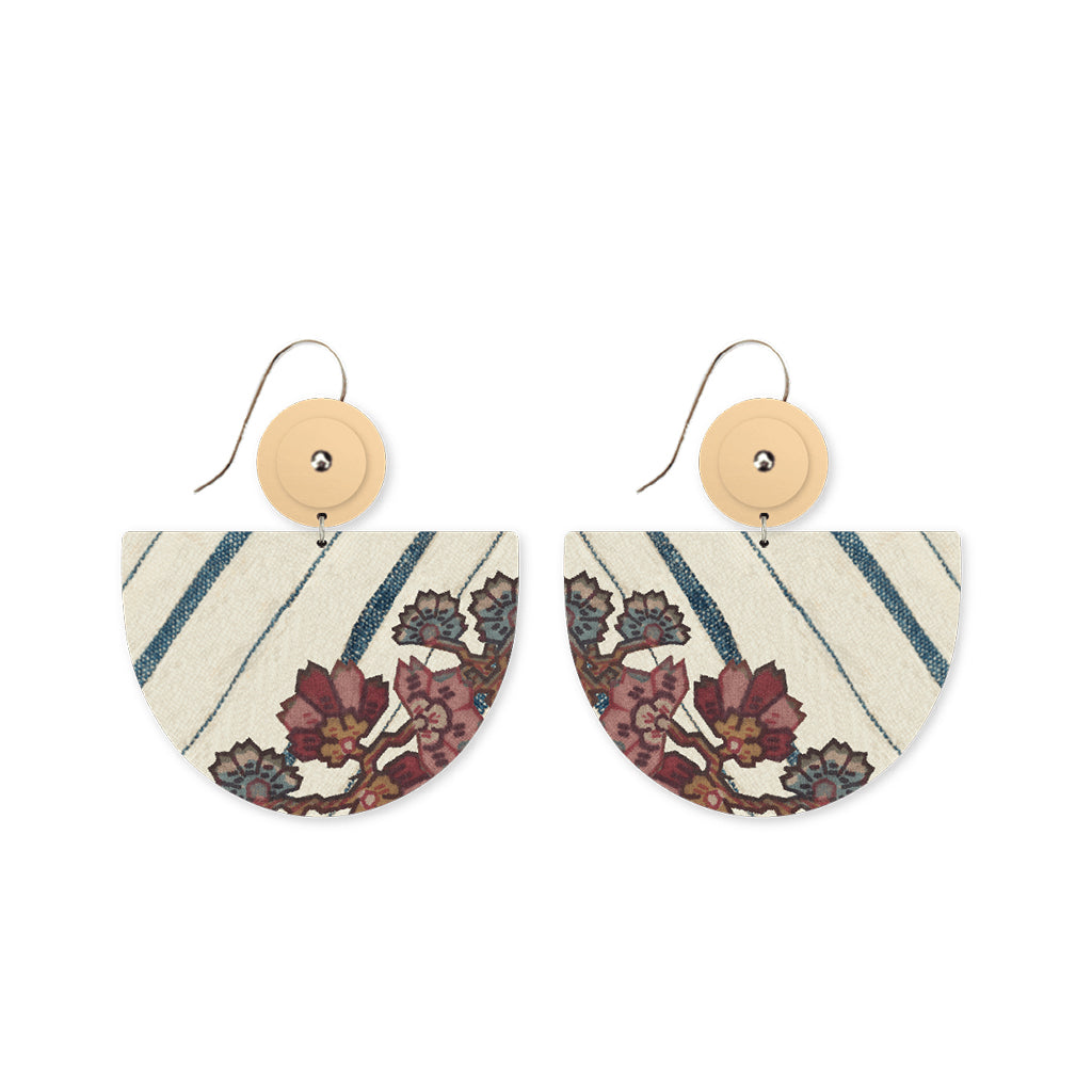 Vintage Charm Large Bell Circle Drop Earring