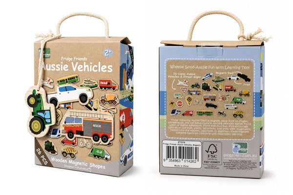 Fridge Friends Magnetic Transport Vehicles Set