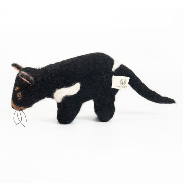 Felted Tassie Devil 100% NZ Wool