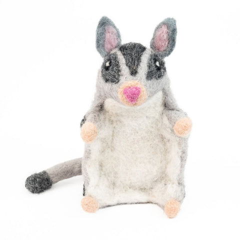 Felted Sugar Glider 100% NZ Wool