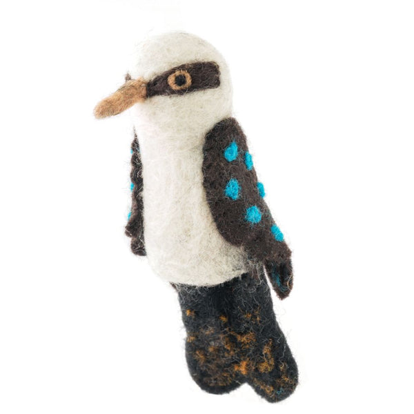 Felted Finger Puppet Kookaburra 100% NZ Wool