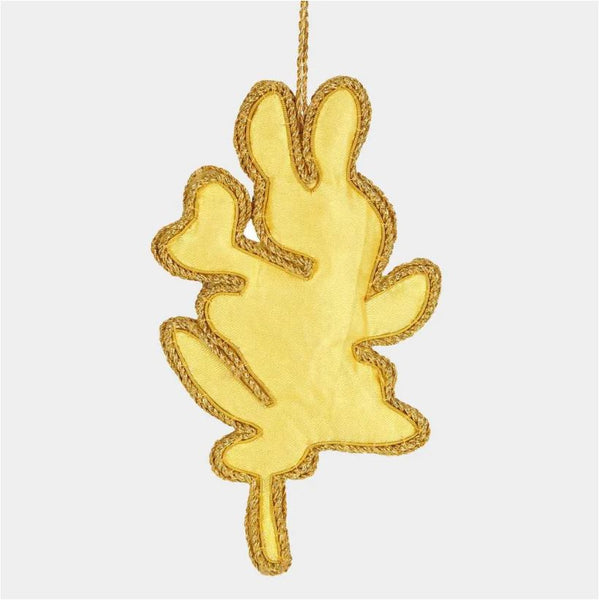 Golden Wattle Sequin Decoration