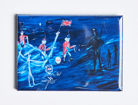 Detail of Invasion III, Gordon Syron, 1999 Magnet