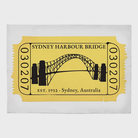 Iconic Sydney Harbour Bridge Tea Towel