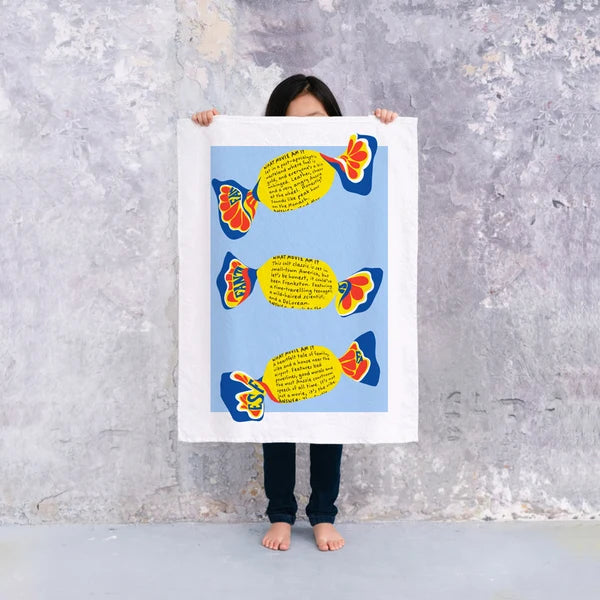 Iconic Fantales Tea Towel