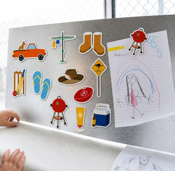 Iconic Australian Icons Magnet Set