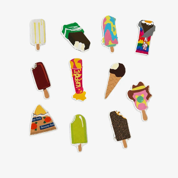 Iconic Australian Ice Cream Magnet Set