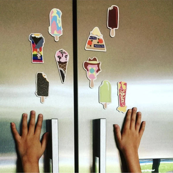 Iconic Australian Ice Cream Magnet Set