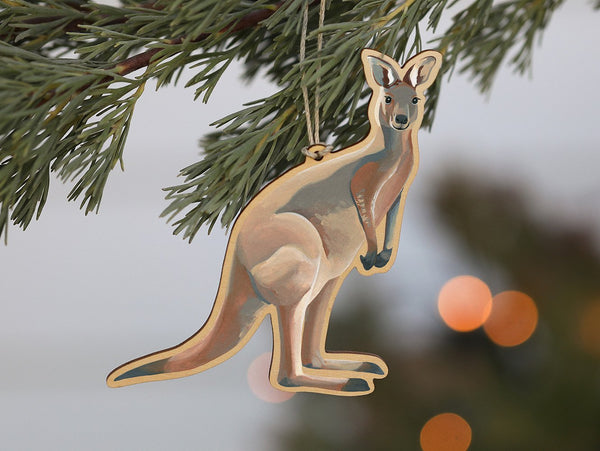 Aussie Classic Ornament - Kangaroo