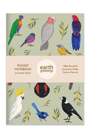 Pocket Notebook Iconic Birds of Australia