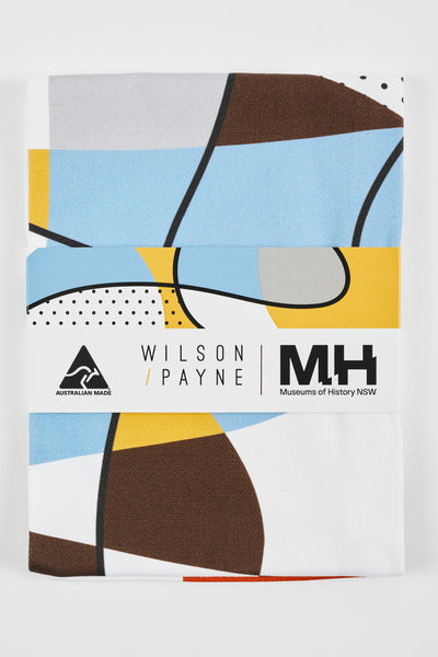 Rose Seidler House Mural Tea Towel